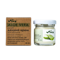 Крем емульсія для обличчя денний "Aloe vera" 40 мл TM Vins