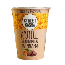 Куліш з яловичиною та грибами 50 г ТМ Street Soup