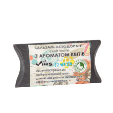 Бальзам з дезодоруючою дією "З ароматом квітів" 30 г TM Vins