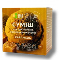 Суміш для морозива без цукру Карамель 90 г ТМ SoloSvit