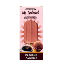 Морозиво "Кавовий пломбір" 70г Ms.Naturel