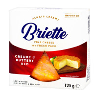 Сир Briette creamy&buttery red 125г