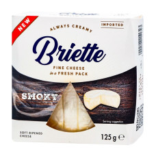 Сир Briette smoky 125г