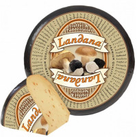 Сир Гауда з Білими грибами та трюфелем (ваговий) ТМ Landana