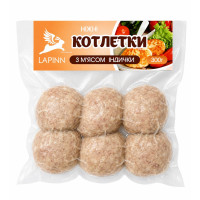 Ніжні котлетки з м'ясом індички 300г Lapinn