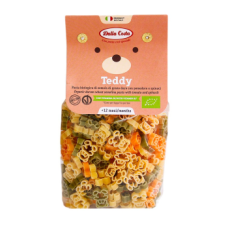 Макарони Dalla Costa Bio Baby Teddy tricolor 200г