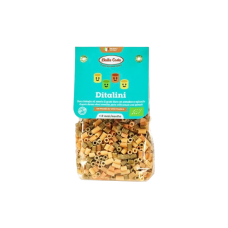 Макарони Dalla Costa Bio Baby Ditalini tricolor 200г
