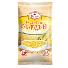 Пластівці кукурудзяні в пакеті 400г "Козуб"