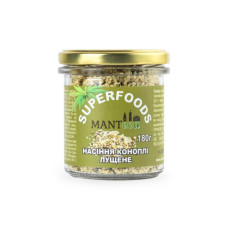 Насіння коноплі лущене 180 г ТМ Manteca