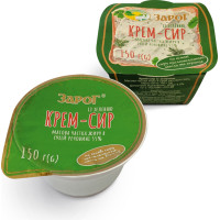 Крем-сир із зеленню 55% 150 г ТМ Зарог