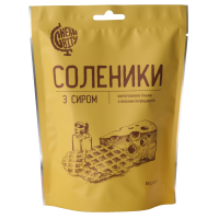 Снек хрусткий "Соленики з сиром", 85г TM Snacks of the world