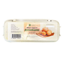 Яйця курячі домашні 10шт TM Le Green