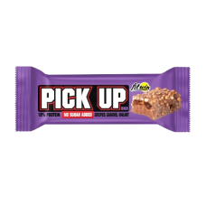 Батончик PickUp КРІСПИ, КАРАМЕЛЬ І ВОЛОСЬКИЙ ГОРІХ, 45 г ТМ FIT WIN