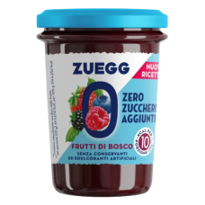 Джем Zuegg Fruitti лісова ягода без цукру 220г