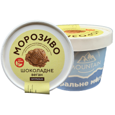Морозиво Шоколадне ВЕГАН (стакан) TM MOUNTAIN