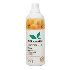 Рідкий засіб для прання 1л Color Delamark