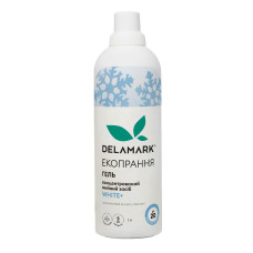 Рідкий засіб для прання 1л White Delamark