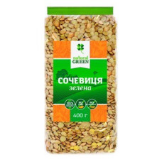 Сочевиця зелена 400 г ТМ Natural green
