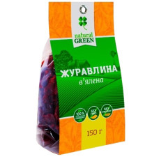 Журавлина в'ялена 150г  Natural Green