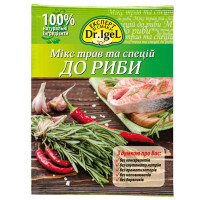 Мікс трав та спецій до риби 12 г TM Dr.Igel