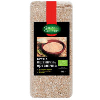 Крупа пшенична органічна 400 г ТМ Organic Country