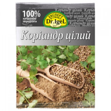 Коріандр цілий 10 г ТМ Dr.Igel