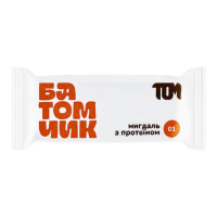 Батончик мигдаль з протеїном Батомчик (01)  45 г ТМ ТОМ