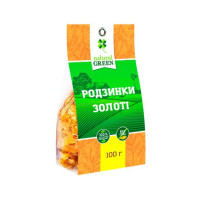 Родзинки золоті 100 г ТМ Natural Green