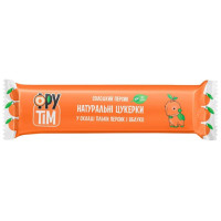 Цукерки яблучно-персикові 20 г ТМ Фрутім