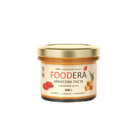 Арахісова паста з тростинним цукром 200 г ТМ Foodera