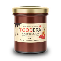 Арахісова паста шоколад з тростинним цукром 330 г ТМ Foodera