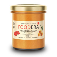 Арахісова паста кранч з тростинним цукром 330 г ТМ Foodera