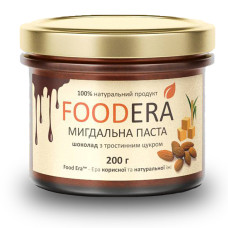 Мигдальна паста шоколад з тростинним цукром 200 г ТМ Foodera