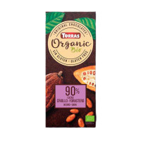 725 Шоколад Torras Organic чорний 90% какао 100г