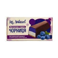 Батончик сирок  Чорниця Ms.Naturel
