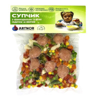 Суп з овочей та філе індички TM ArtNor