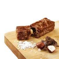 Батончик кокосовий "Шоколад + фундук" 40 г ТМ Foodera