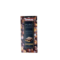 117 Шоколад Torras чорний з фундуком 150г