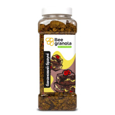 Гранола Банановий Брауні 500 г ТМ Bee Granola
