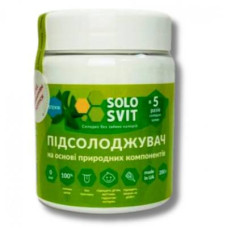 Підсоложувач Stevia 200 г (зелений) ТМ SoloSvit
