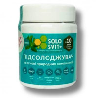 Підсоложувач Stevia+ 200 г (голубий) ТМ SoloSvit