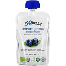 Паста з чорниці 0,1л Дойпак ТМ Liqberry