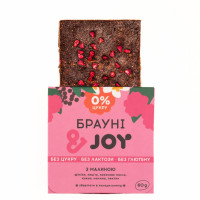 Десерт "Брауні з малиною" 60г TM Andjoy