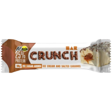 Батончик Crunch Bar МОРОЗИВО СОЛЕНА КАРАМЕЛЬ  БЕЗ ЦУКРУ 50 г 25% ТМ FIT WIN