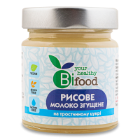Рисове згущене молоко на тростинному цукрі 240 г TM Bifood