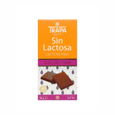 Trapa шоколад молочний без лактози Sin Lactosa 90г