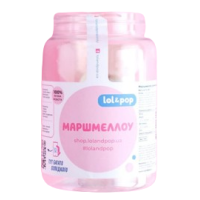 Маршмеллоу у баночці 130г ТМ LOL&POP