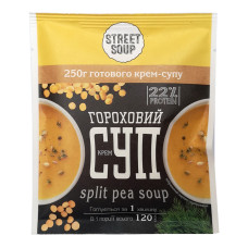 Суп гороховий саше 40 г ТМ Street Soup