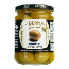 Оливки Bernal Гіганти з кісткою без оцту 436г (суха вага 250г)