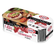 Сир камамбер Mlekovita Camamber Grill з журавлиновим соусом 230г